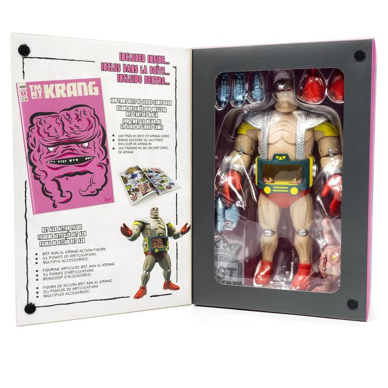 Figura de Ação TMNT Krang - Loyal Subjects - 20cm - + HQ - Livros
